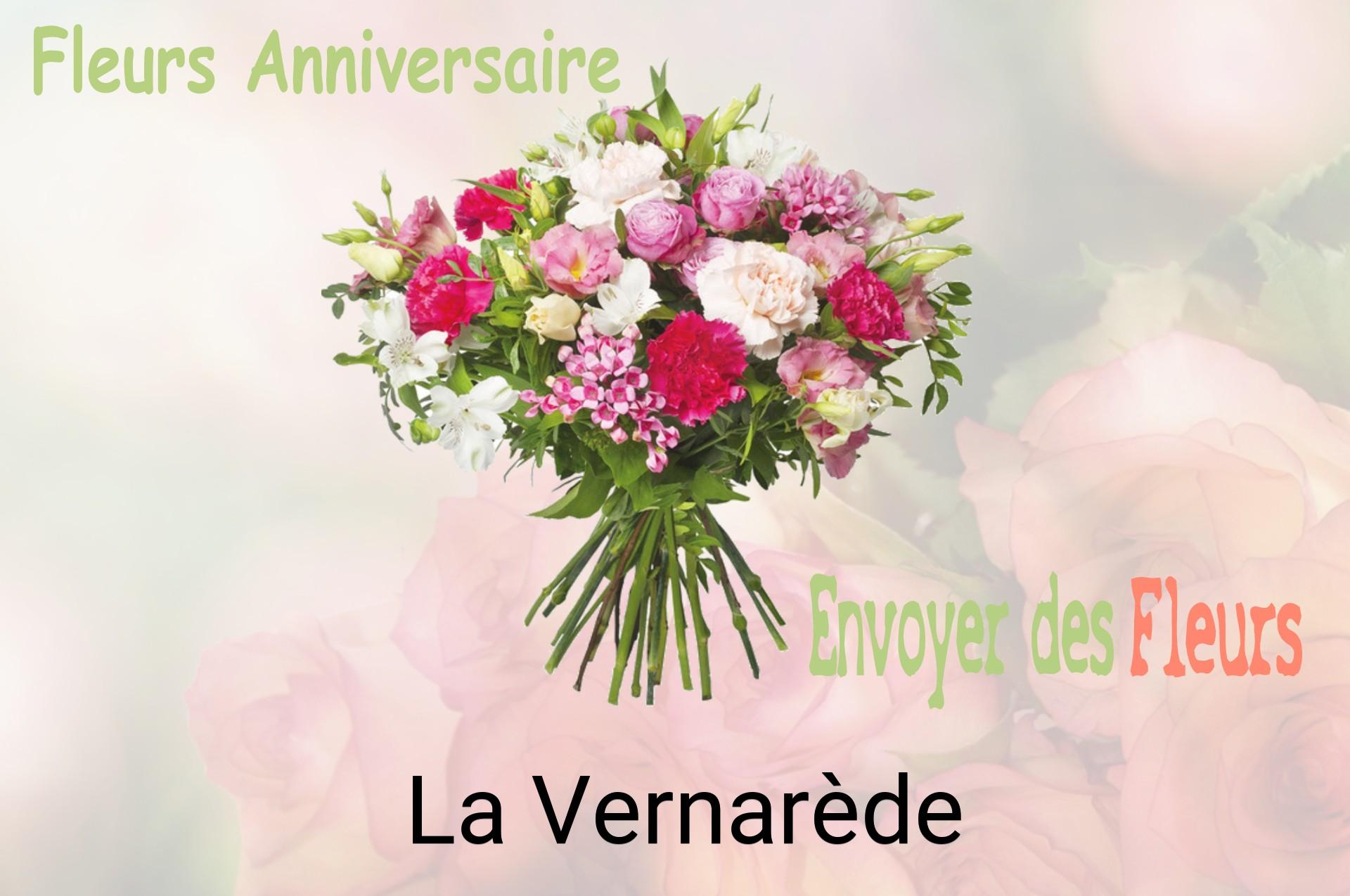 Bouquet de fleurs d’anniversaire livré à La Vernarède