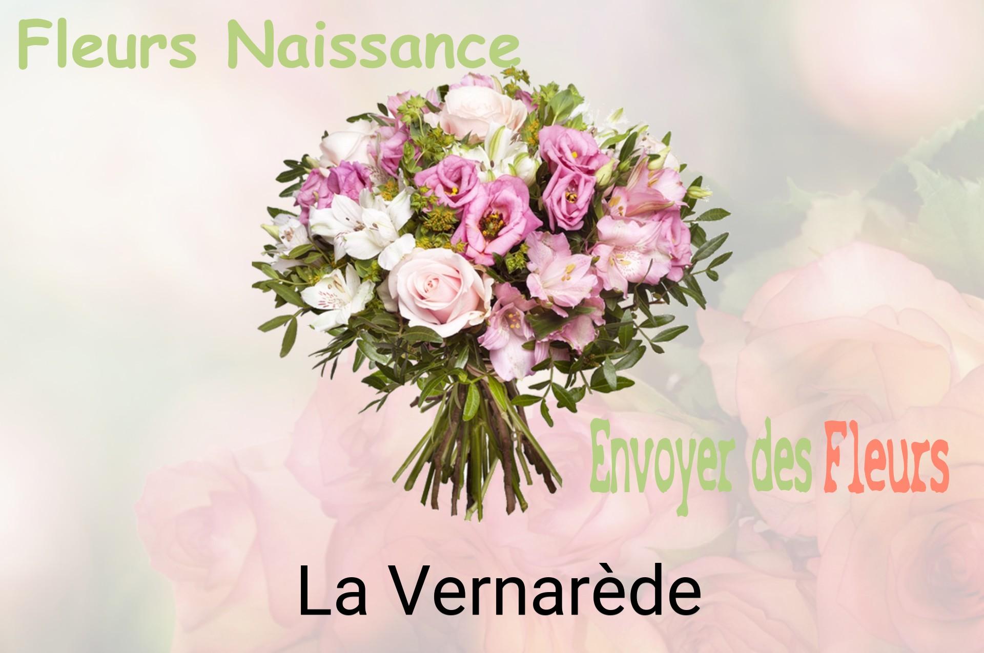 Bouquet de fleurs de naissance livré à La Vernarède